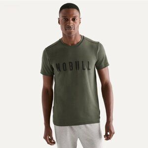 NWT NOBULL Men's Dark Army T-Shirt (Large)